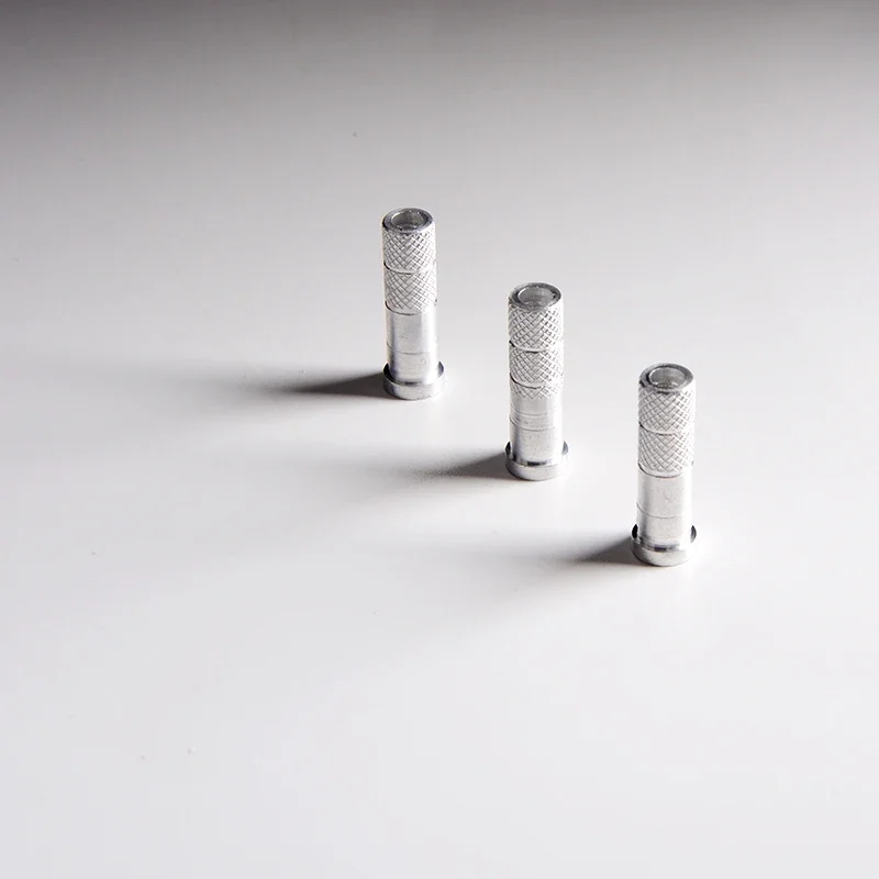 Eje de flecha de 30 piezas, inserto de aluminio, ID compatible con 6,2mm OD, 7,2/7,4/7,6/7,8mm, conectores de punta de flecha, tiro con arco, caza - imagen 3