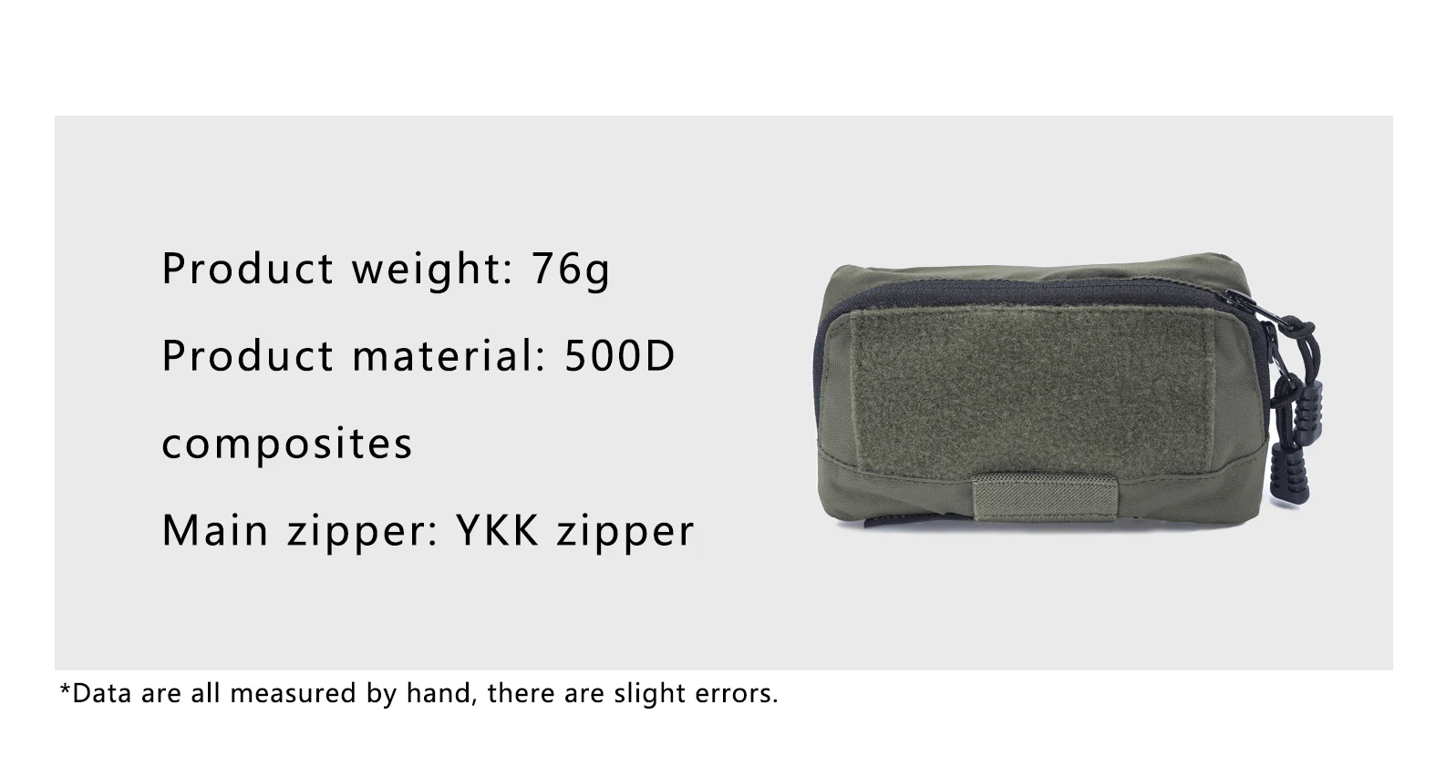 Tactical Molle - Detalle de tejido