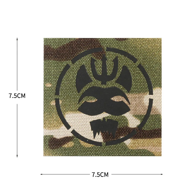 Insignias de 7 colores con gancho, parches IR tácticos para coser ropa, chaquetas, chalecos, uniformes, gorras y mochilas - imagen 4