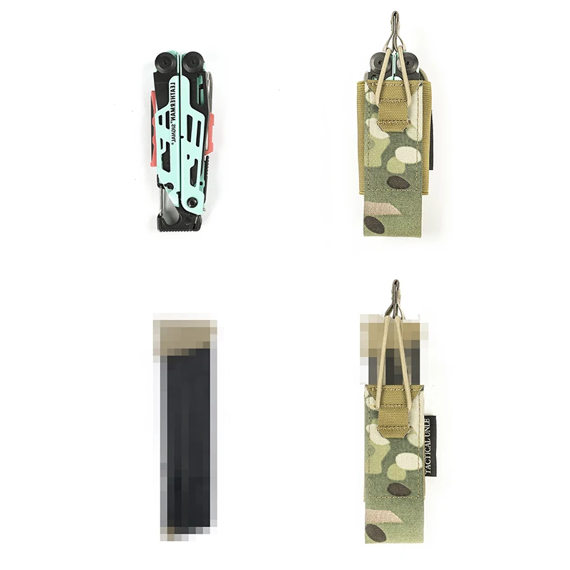 Bolsa de equipo táctico de 9mm.45, revistas de pistola individual, bolsa Mag Molle, accesorios de equipo Airsoft, juego de guerra - imagen 5