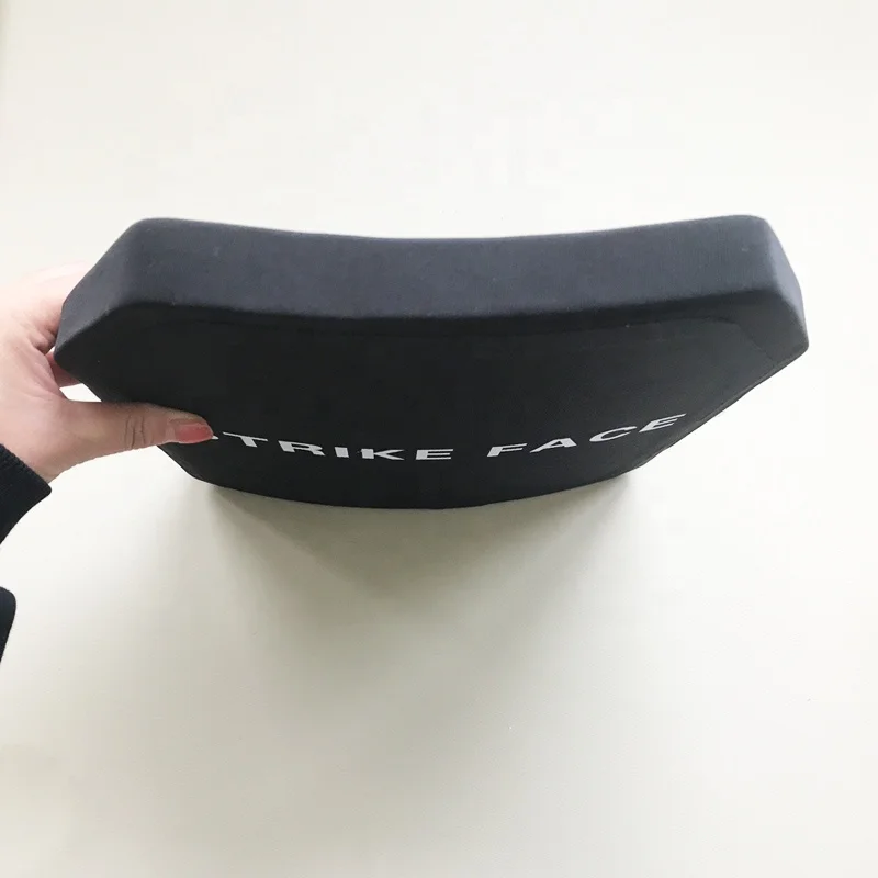 Real USA estándar personalizado tamaño Real 11*14 pulgadas 28x35cm NIJ placa balística a prueba de balas carburo de silicio Panel de armadura de Triple curva - imagen 5