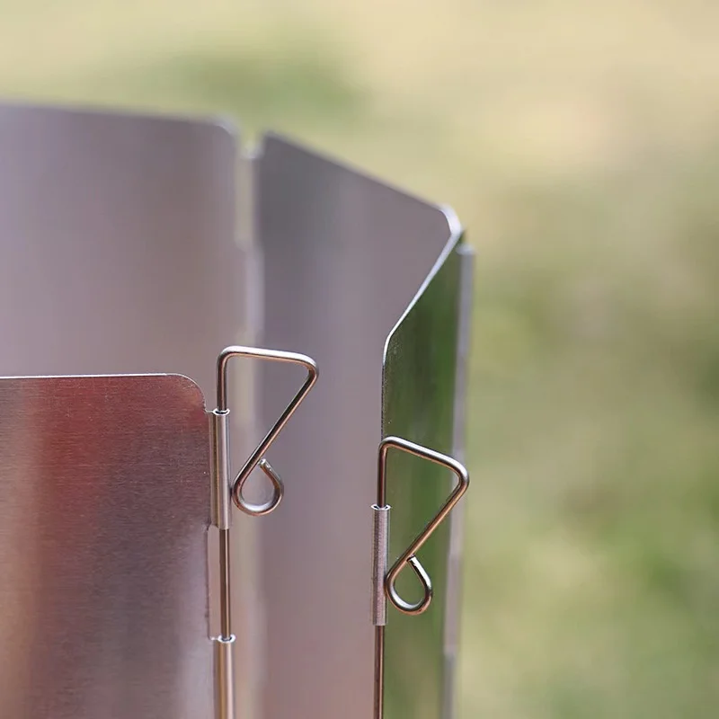 Paravientos protector de viento para estufa de gas de camping - imagen 3