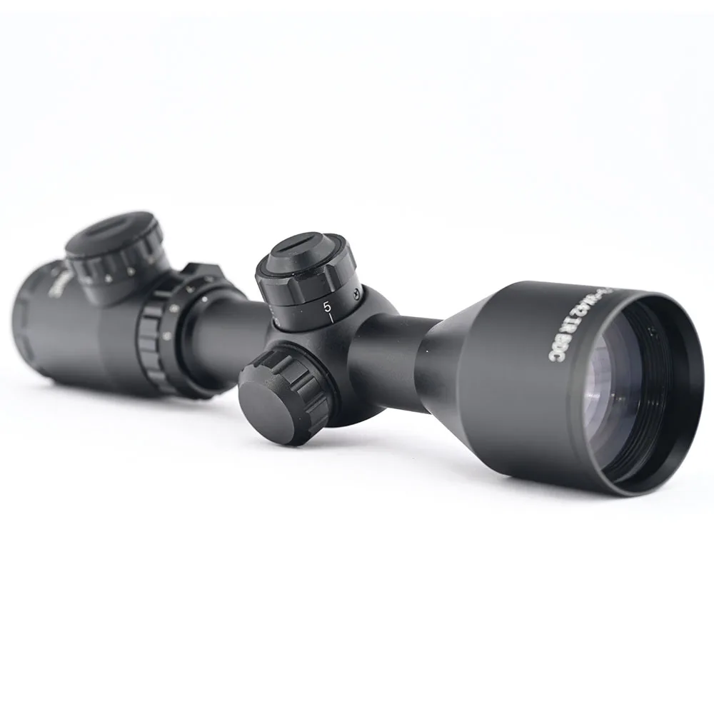 Shooin Optics Rifle Scope Hunting 3-9x42 IR Riflescope With Quick Micro Ballistic Adjustment Turret 25.4mm Tube 1/4 MOA - imagen 5