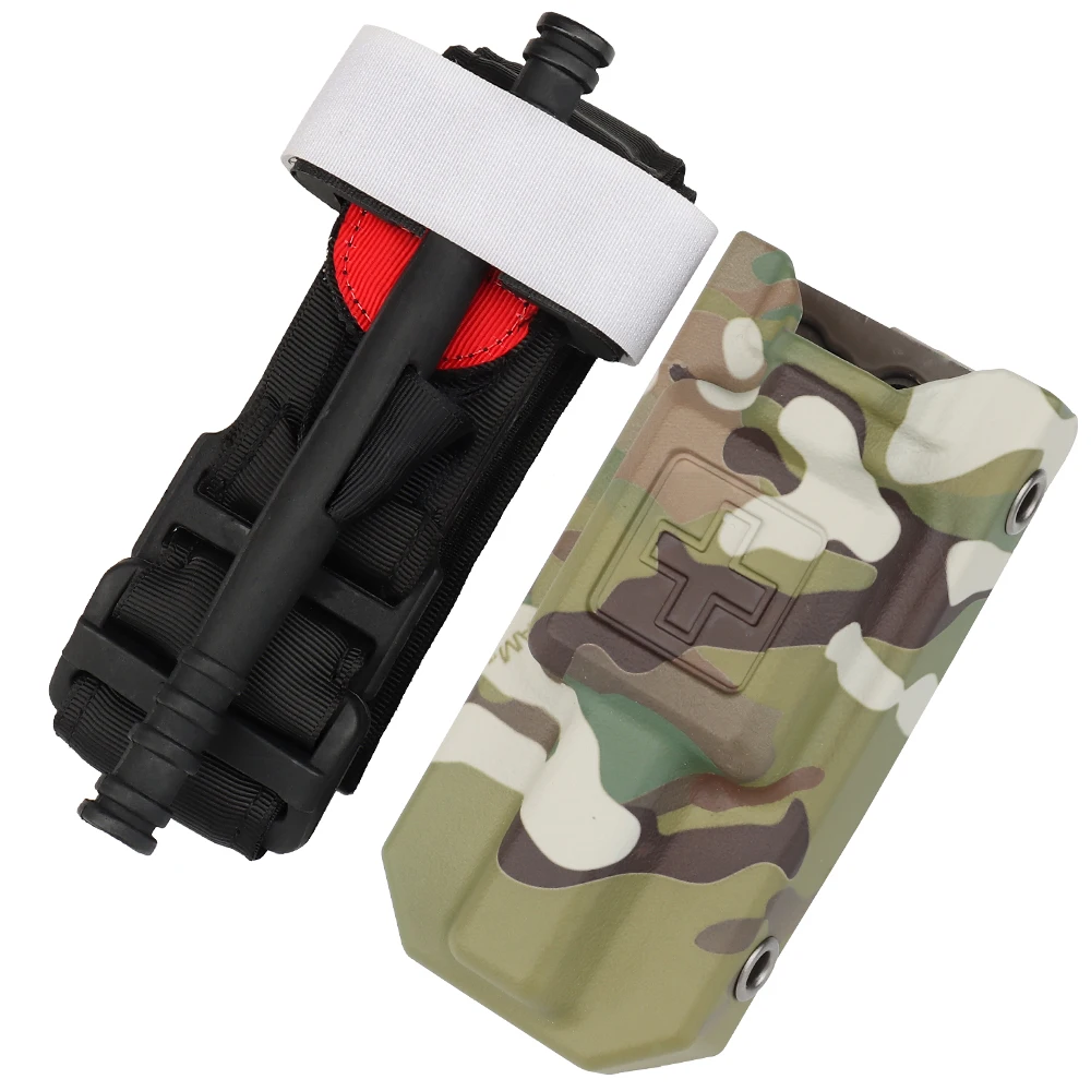 Torniquete al aire libre caja de almacenamiento para gatos sistema MOLLE portátil caza Camping senderismo supervivencia emergencia bolsa médica soporte equipo - imagen 5
