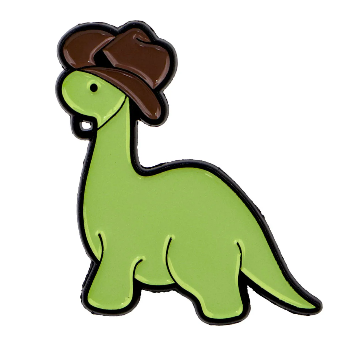 Alfileres esmaltados de dinosaurio bonitos, broche de animales de dibujos animados, Pin de solapa de Metal, insignia, accesorios para mochila, joyería, regalo para niños - imagen 3