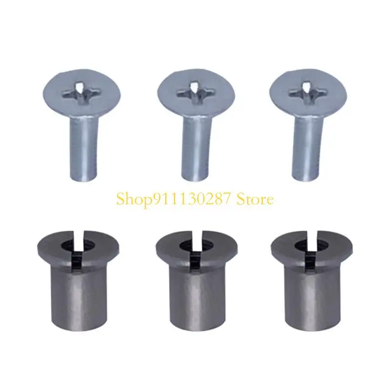 J1HC apto para carrete abierto 1/4, carrete vacío, tornillos macho y a juego