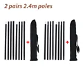 2 pair 2.4m poles