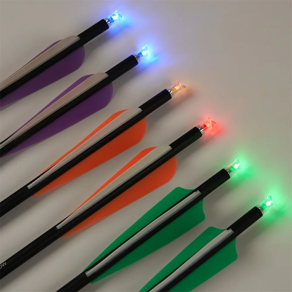Puntas luminosas universales para ballesta con interruptor de caza - imagen 5