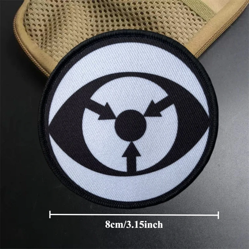 Brazalete táctico con estampado de Chevron "Salt Out of All Khaki", parche con gancho, insignia de moral, parches militares, ropa, mochila - imagen 3