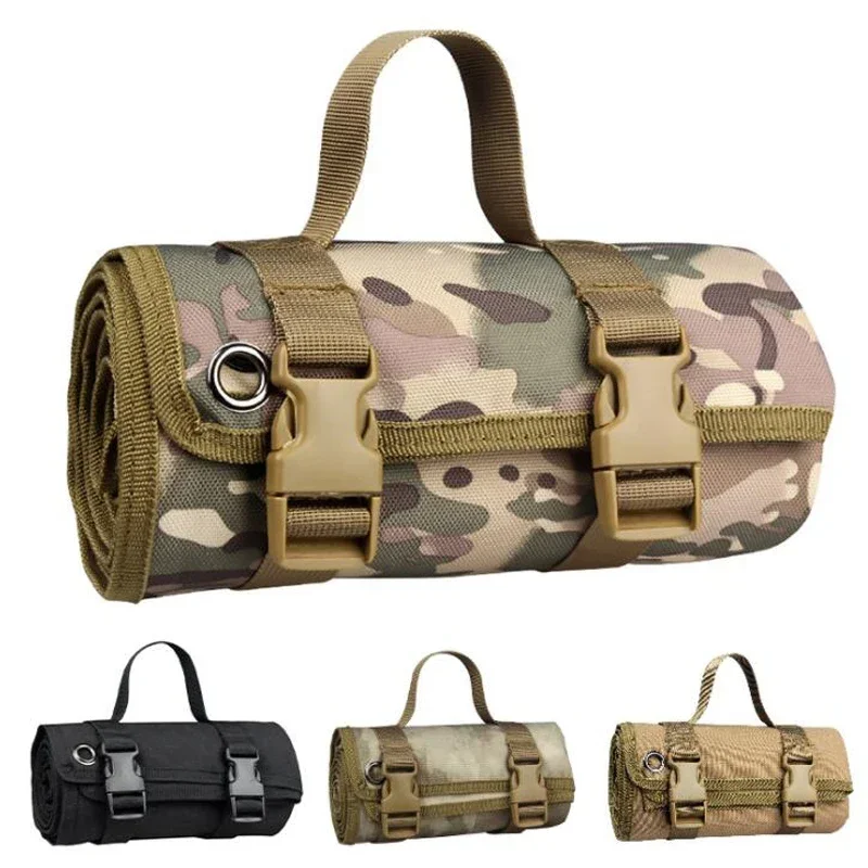 Estera de tiro enrollable, manta de tiro compacta, estera de caza a prueba de humedad, almohadilla portátil antideslizante para tiro y caza - imagen 3