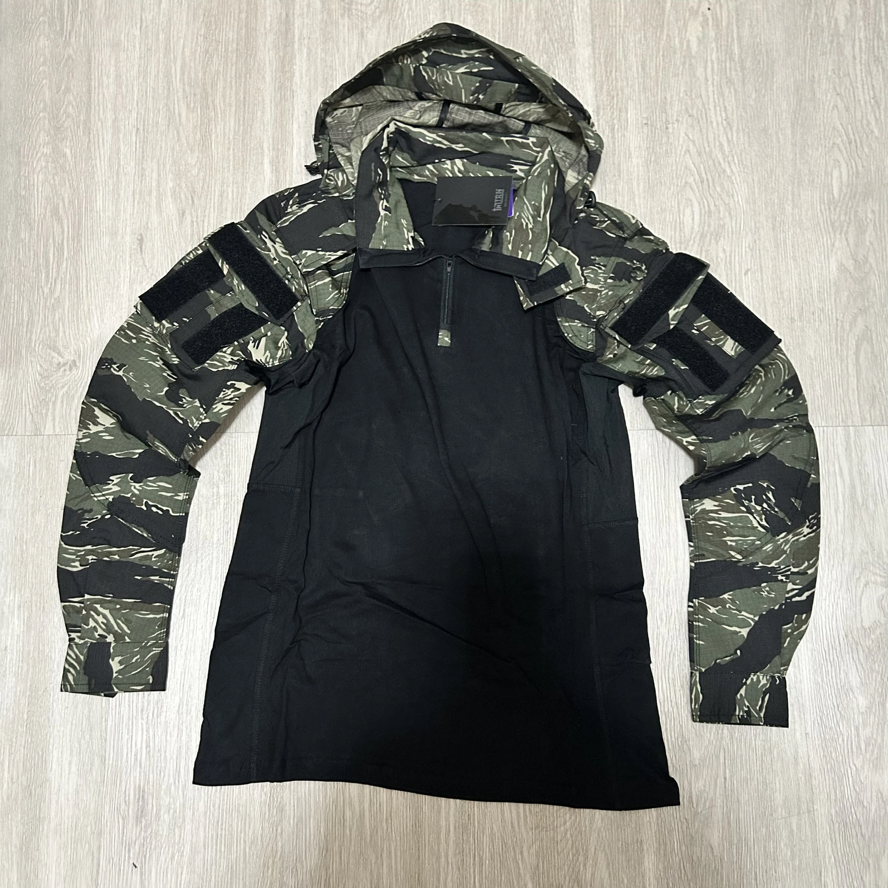 Pantalones de entrenamiento tácticos multifuncionales Tiger Stripe G3 y camisa de combate de asalto SP2 ligera