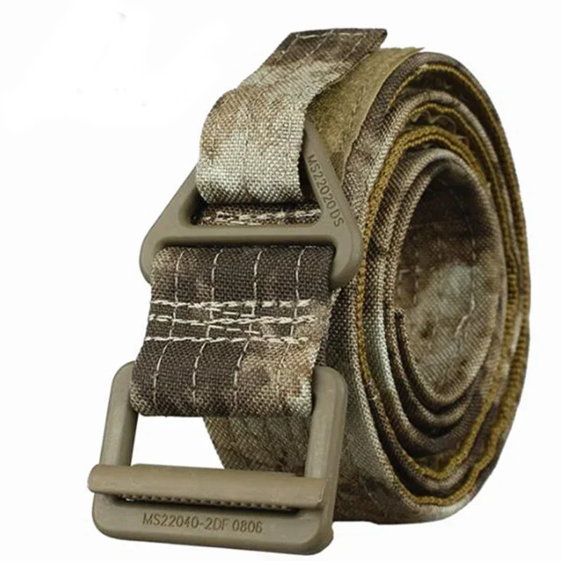 Emersongear-cinturones tácticos CQB Rappel, pulsera de lona, correa de cintura para servicio de combate, informal, para caza al aire libre, tiro, senderismo - imagen 2