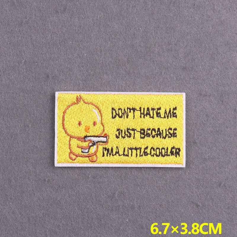 Parches bordados de animales Hippie para ropa, parches térmicos divertidos, insignias para ropa en mochila, parche para planchar DIY para ropa - imagen 2