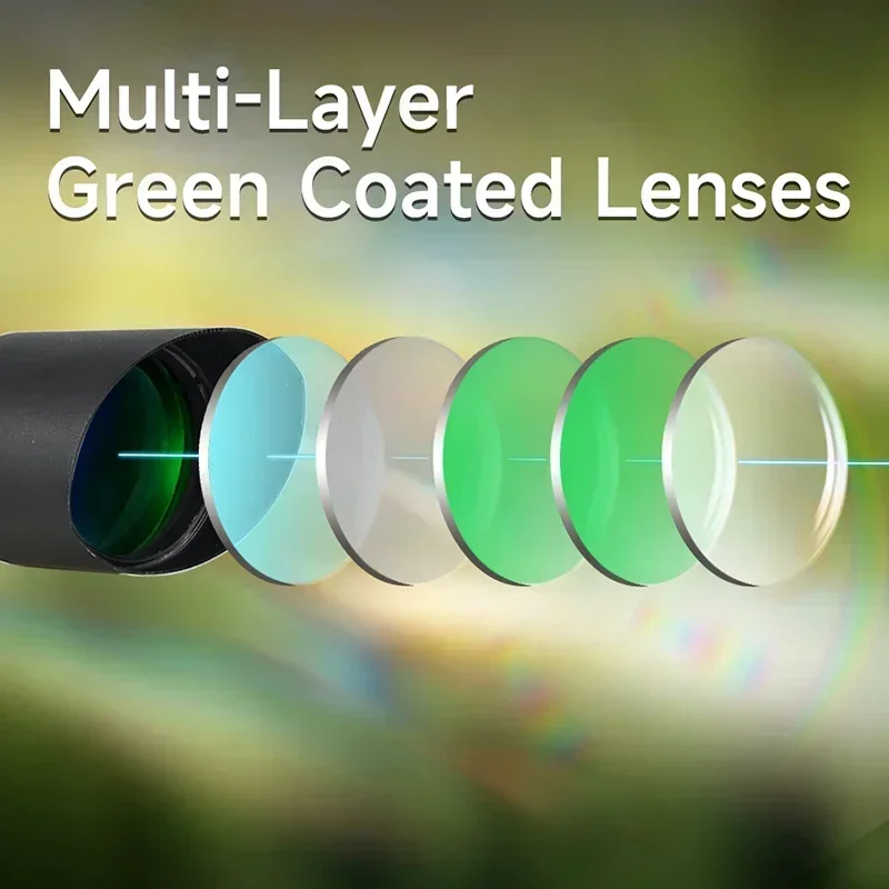 Mira telescópica óptica táctica para caza 3-10x42E M9, reflejo con láser rojo y verde iluminado, Combo, mira Airsoft, montaje en riel de 11mm/20mm - imagen 2