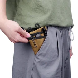 Bolsa táctica MOLLE EDC riñonera mini para llaves y tarjetas