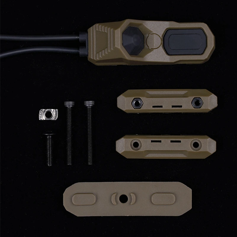 Interruptor de control remoto AXON SF/2.5/enchufe de grúa, interruptor de presión de doble función n-Line linterna PEQ NGAL pulsador láser - imagen 2