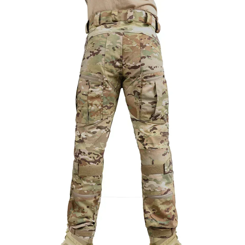 SINAIRSOFT, nuevos pantalones de combate G3 para exteriores para hombre con rodilleras, pantalones deportivos de carga tácticos, ropa de camuflaje para senderismo y caza - imagen 4