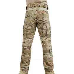 SINAIRSOFT G3 pantalones tácticos camuflaje rodilleras senderismo caza