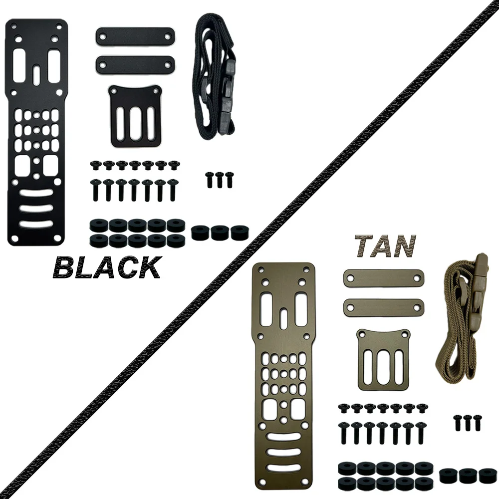Adaptador QLS metálico para funda de pierna MOLLE - imagen 5
