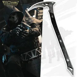 AQzxdc Guadaña Hacha Cosplay Ghost Death Angel COD16 Disfraz Halloween