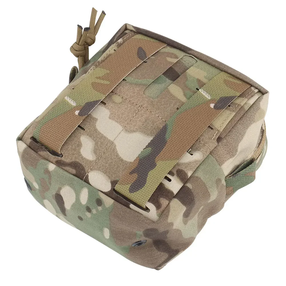 Bolsa táctica pequeña GP YKK con cremallera MOLLE, chaleco de caza, aparejo de pecho, portador de placa, bolsas con cinturón, herramienta Airsoft, bolsa para artículos diversos - imagen 3