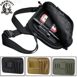 SINAIRSOFT-bolsas de inserción, accesorios modulares, equipo, Panel de bucle de gancho, soporte de separación interior, bolsa, organizador de malla de utilidad