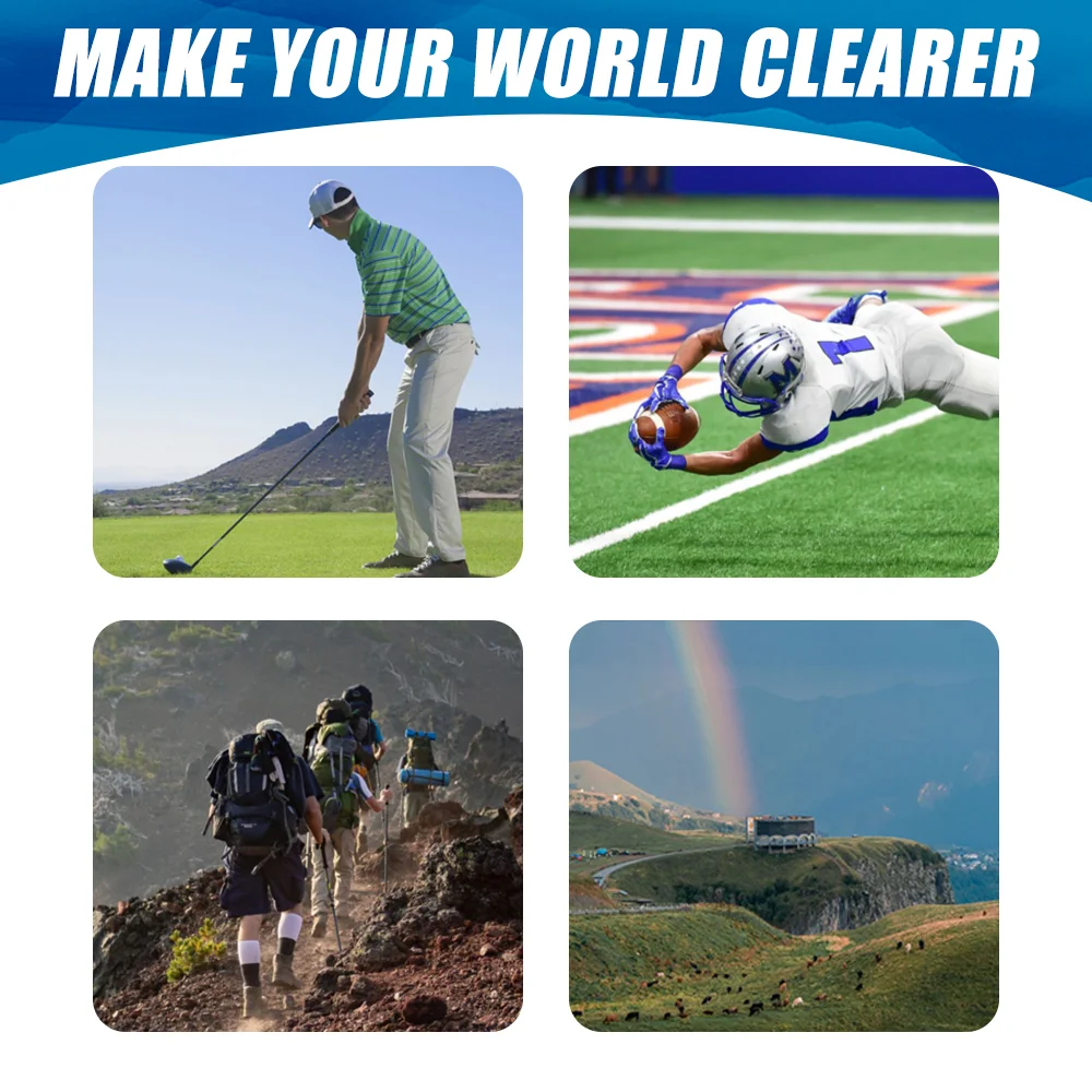 Telémetro láser para Golf de 800/1000/1200M, medidor de distancia, para deporte, caza - imagen 5