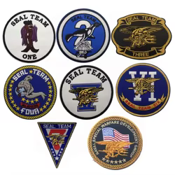 SEAL TEAM parche táctico bordado cortavientos tipo brazalete