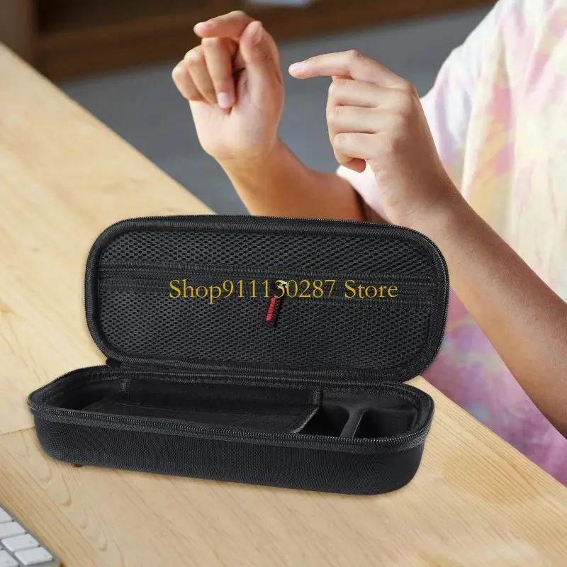 Bolsa almacenamiento cuero J1HC PU para consola juegos Win4 juegos portátiles transporte viajes portátiles - imagen 3