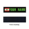 light green-Velcro