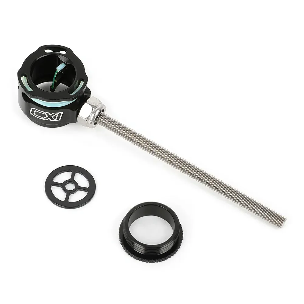 Arco recurvo de tiro con arco, cabeza de aleación, Color de visión, fibra óptica de 0,019 pulgadas, hilo de 8-32 ", arco recurvo, herramienta de puntería de caza - imagen 4