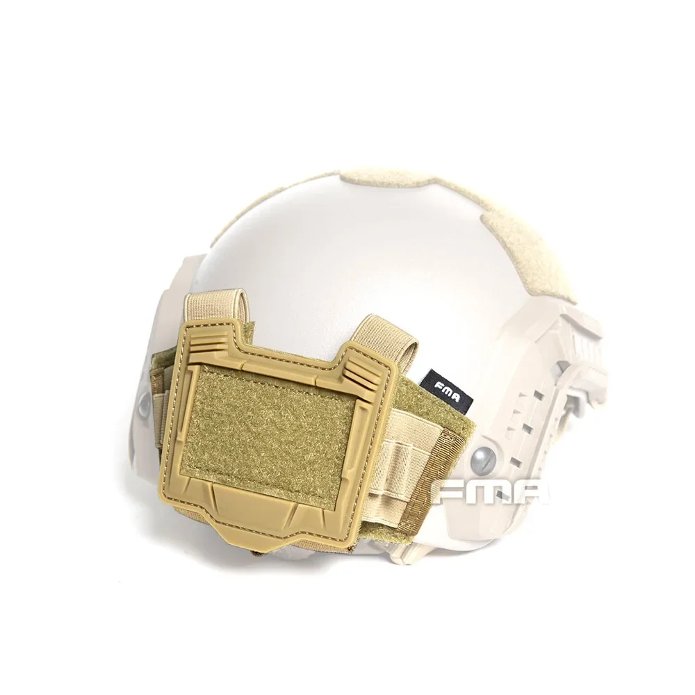 Bolsa de almacenamiento táctica multifuncional, estuche ligero para batería, bolsillo extraíble Fma para casco - imagen 2