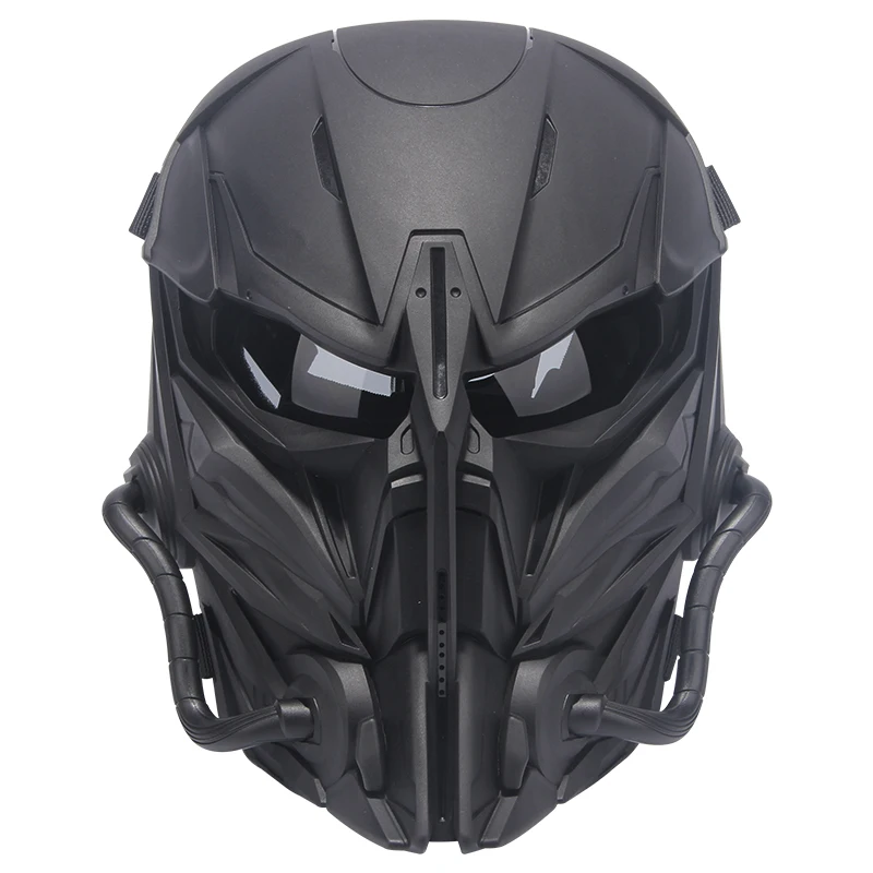 Máscara táctica de cara completa para caza, entrenamiento CS, disfraz de Halloween, accesorios de máscara - imagen 5