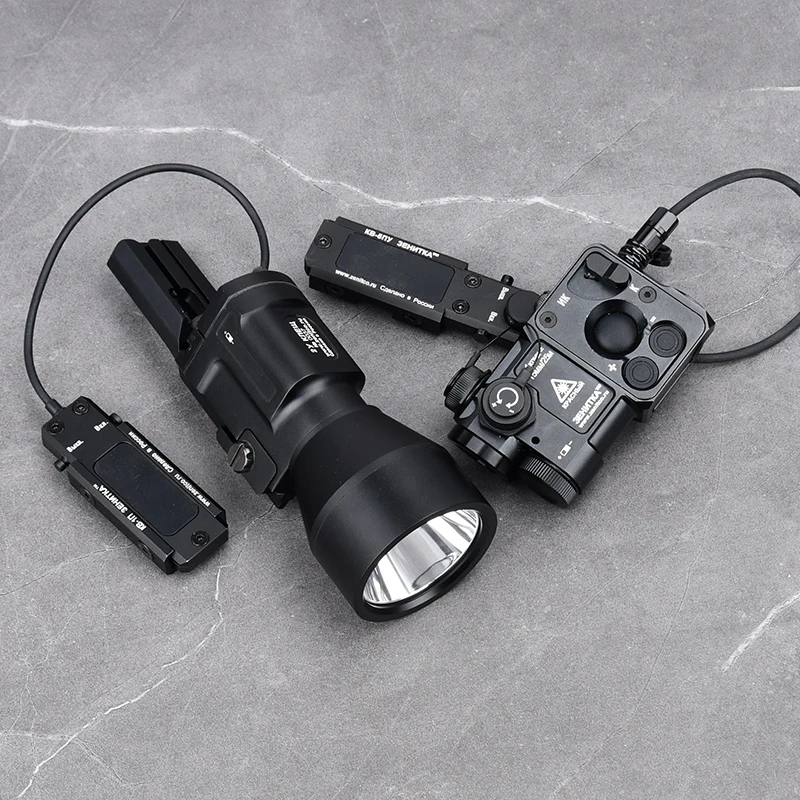 WADSN Zenitco Perst 4 PERST-4 verde rojo azul Klesch 1S 2U linterna de alta potencia caza de Metal M300 M600 linterna Surefir - imagen 3