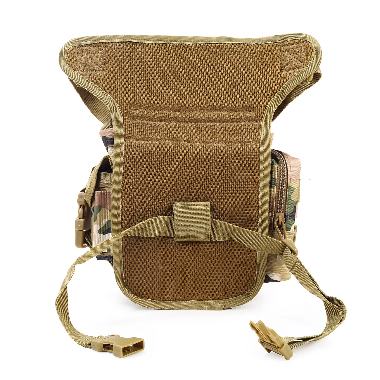 Bolso bandolera de un solo hombro estilo camuflaje de tela Oxford para fotografía de periodista deportes nuevo bolso de pierna - imagen 3