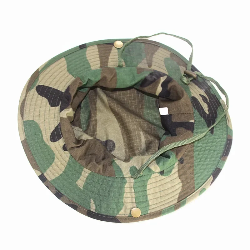 Sombreros de cubo de caza Unisex, sombrero de camuflaje Bob, sombrero Bonnie, viajes al aire libre, escalada de montaña, senderismo, pesca - imagen 4