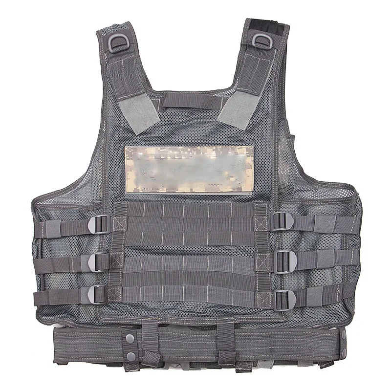 Chaleco táctico Airsoft Paintball transpirable combate SWAT protector policía armadura chalecos hombres ajustable al aire libre CS chaqueta de entrenamiento - imagen 4