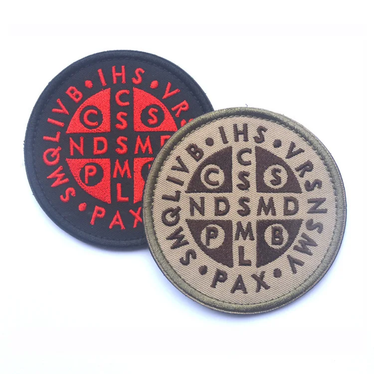 Parches de tela bordados templarios, insignia militar de caballero cruzado completamente armado, insignias para mochila, parche mágico para ropa DIY - imagen 4