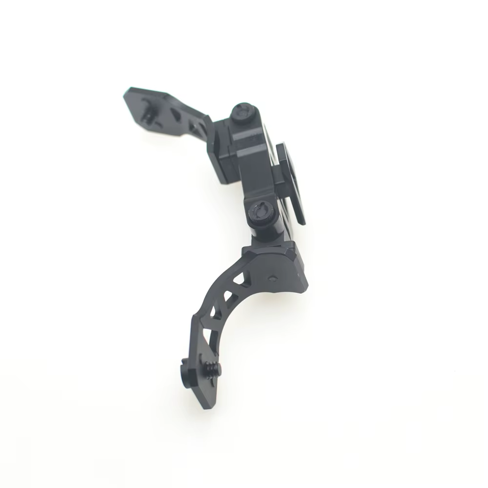 Brazo doble montura AN/PVS-14 – Soporte visión nocturna aluminio CNC - imagen 4