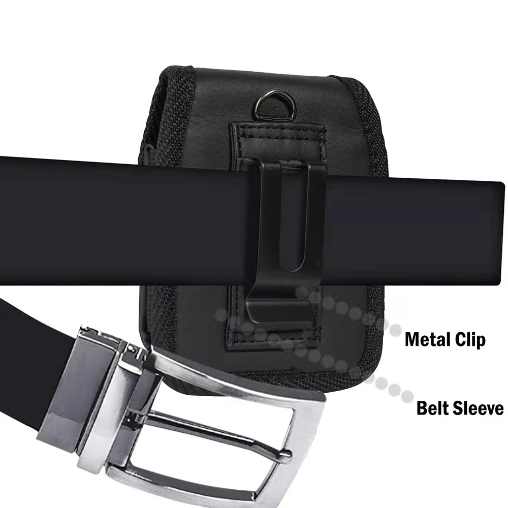 Riñonera de nailon multifuncional para exteriores, funda Molle con soporte para teléfono, funda táctica Molle para Radio, Walkie Talkie, bolsa de caza - imagen 5