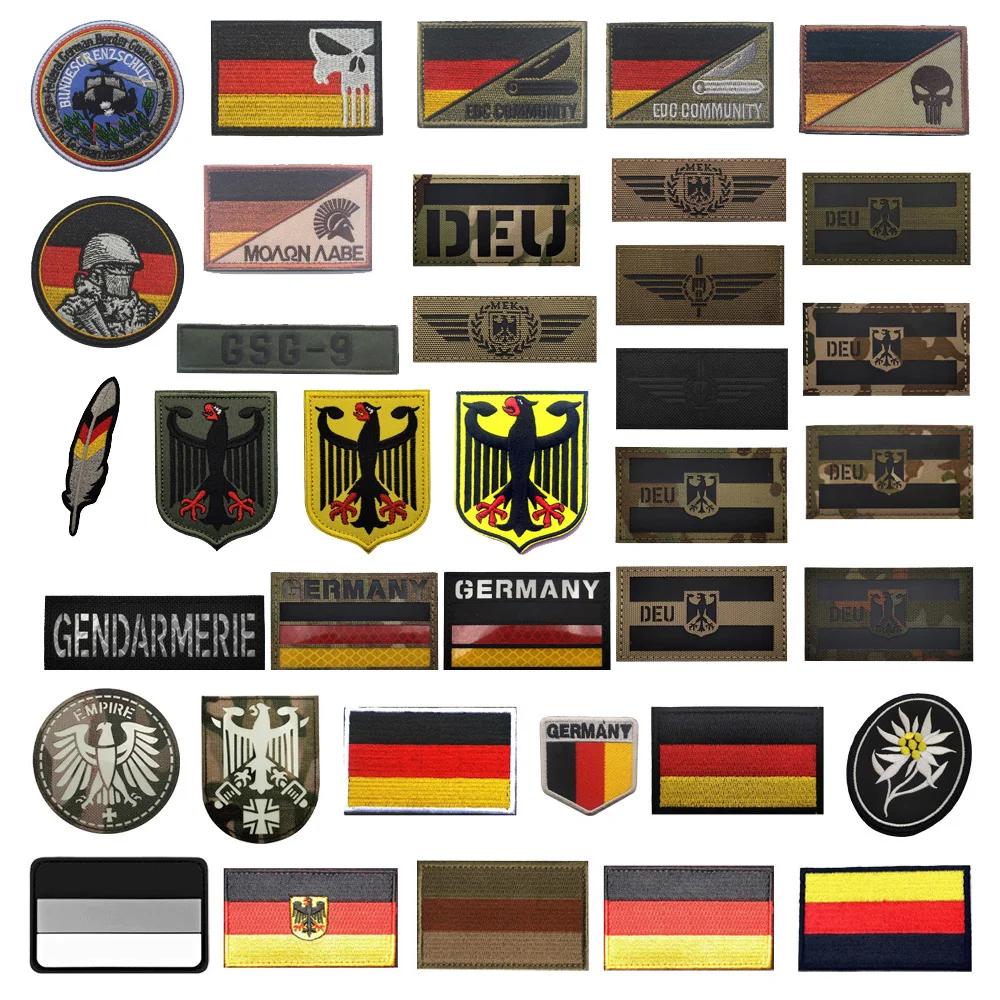 Parche con bandera reflectante