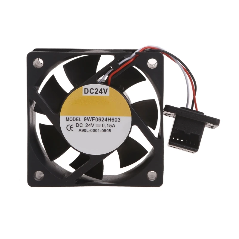 Ventilador con caja refrigeración del sistema FANUC para 9WF0624H603 A90L-0001-0508 Servo FANUC, envío directo DC24V - imagen 2
