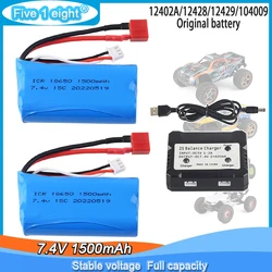 Batería LiPo 7.4V 1500mAh Wltoys 12428 12423 RC Coche