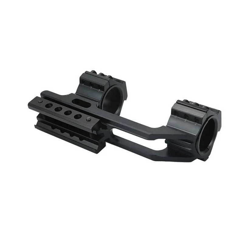 Base de montaje de mira táctica, 25,4/30mm con soporte de nivel de burbuja, soporte de abrazadera de tubo de equilibrio de mira, pista Picatini de 11/21mm - imagen 5