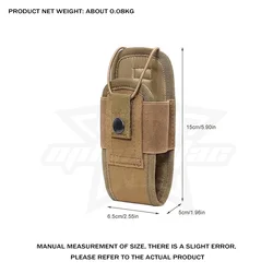 OPHIDIAN Bolsa táctica MOLLE 1000D para Walkie Talkie