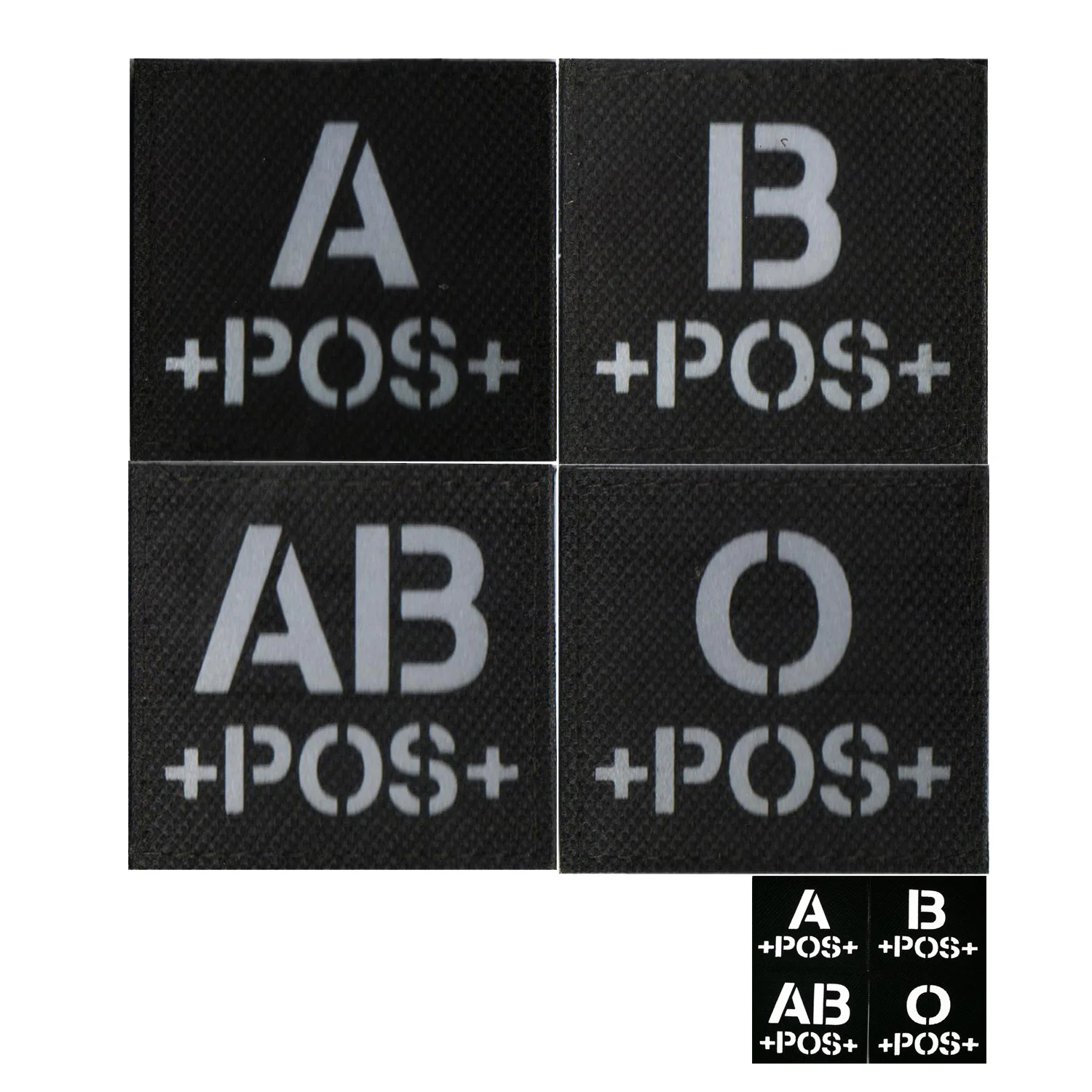 Brazalete reflectante, parche mágico, insignia IR, parche para mochila, corte láser, tipo sangre, insignia de rescate táctico NKDA, parches de hierro para ropa - imagen 5