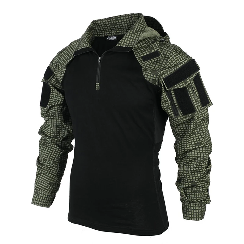 Camisa de combate BACRAFT TRN, uniforme táctico de caza, ropa para exteriores, equipo para Airsoft, versión SP2 - imagen 3