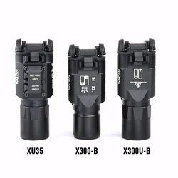 WADSN X300U linterna táctica para pistola riel 20mm estroboscópica