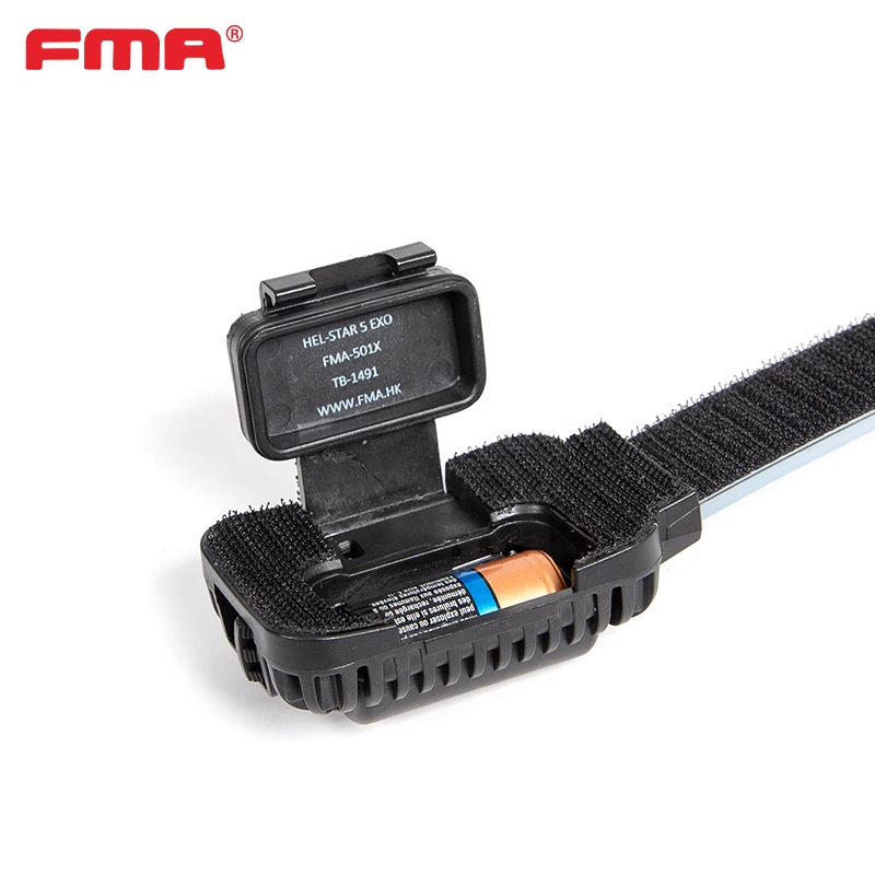 El casco FMA Outdoor HEL-STAR5 EX03 está equipado con luces de señal IR intermitentes y luces de supervivencia - imagen 2