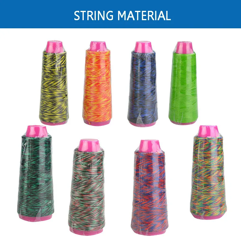 Material de cuerda de arco, herramienta de servicio de cuerda de arco, protector de cuerda de arco, línea de fabricación de arco, arco compuesto recurvo de 8 colores - imagen 2